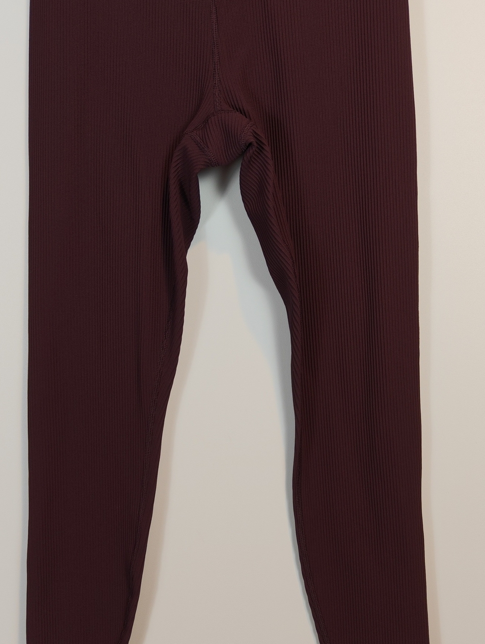 ATHLETA Elation Crossover Rib 7/8 Tight Flame Orange Plum Purple Size S Lot of 2 - Picture 4 of 16